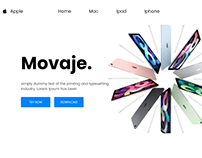 Redesign Landing page of Apple Website