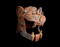 Mayan sculptures