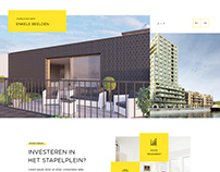Sharpy Parallax Landing Page for Real estate business
