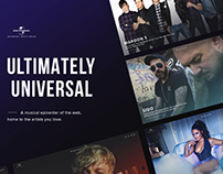 Universal Music Germany - Redesign 2017