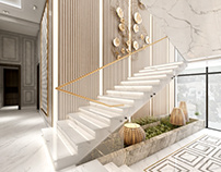 Dubai Villas | Stairs Area Design
