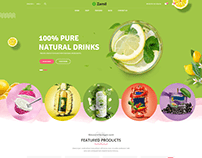 Organic Store- Website Design
