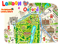London & Qxford maps