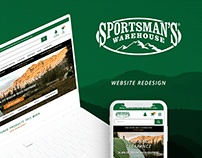 Website Redesign, Sporting Goods Retailer