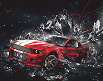 Ford Mustang Faux Ad