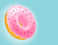 Tasty Donut Illustration
