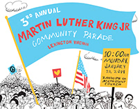 3rd Annual MLK Parade Poster