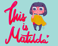 This is Matilda. Comic Book