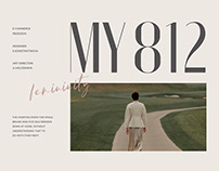 'MY 812' ECOMMERCE REDESIGN CONCEPT