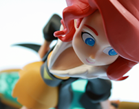 Red and Transistor figure development for WeLoveFine