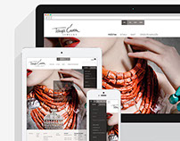 Tanja Curin Jewelry website