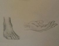 Hand, Foot, and Face Drawing