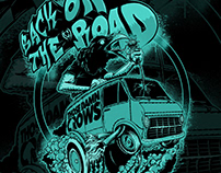 Those Damn Crows Official 'Back on the Road' T-shirt