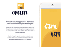 Omeleft - Application mobile