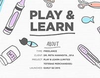 Play & Learn / Typography Doodles for dr. Meta H, Sp. A