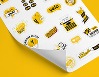 Yelo Bank | Stickers
