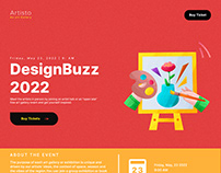 Designbuzz Event Landing Page