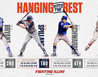 Illinois Baseball: Bren Spillane Stat Graphics