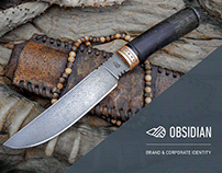 OBSIDIAN - Brand Identity