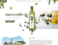 OliveOil - Product Concept Page