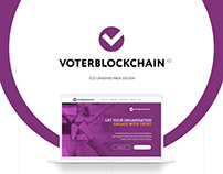 Voterblockchain.io landing page