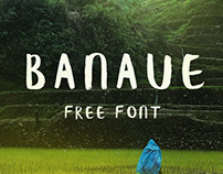 Banaue Free Brush font