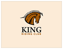 Logo Design | King Riding Club | Vintage