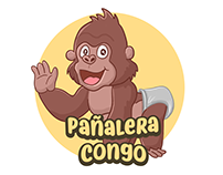 Logotipo Ilustrado - Pañalera Congo