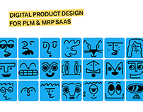 Digital product design for PLM & MRP SAAS