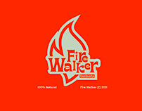Fire Walker Kombucha design