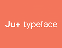 Ju+ Typeface