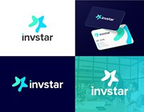 invstar - brand identity design