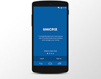 Mobile Payment App - Unicpix
