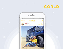 CORLD Social Networking App