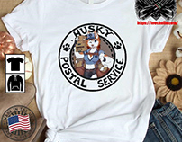 Original Husky Postal Service T-shirt