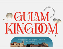Gulam Kingdoom Display Font