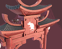 Reconstructions of Oriental Gates