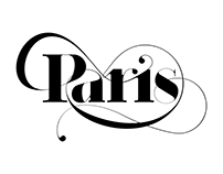 Paris | New Typeface by Moshik Nadav Typography