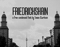 Free Friedrichshain Sans Serif Font