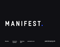 Manifest Typeface — Free Demo