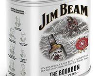 "Jim Beam" box whiskey