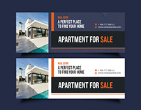 Real Estate Facebook Cover Template