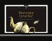TWG Tea Website Design