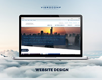 Vibrocomp website design
