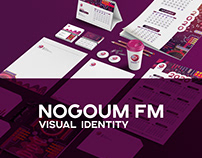 NOGOUM FM VISUAL IDENTITY
