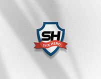 Site Hero Logo Design - Badge Logo Design
