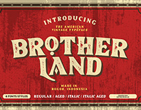Brother Land - Free Font