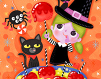 2019 Halloween Greeting Cards Designs and Illustrations