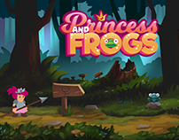 Princess and Frogs Game Concept