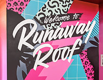 Runaway Roof mural